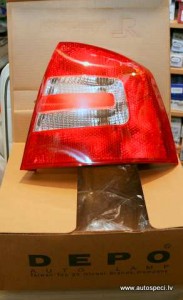 Aizmugurējais lukturis DEPO 665-1909R-UE