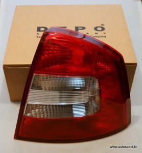 Aizmugurējais lukturis DEPO 665-1918R-UE Skoda