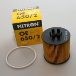 Eļļas filtrs Filtron OE650/2