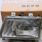 Lukturis DEPO 214-1178L-LD-EM, kreisais, Mitsubishi Canter.