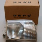 Pagrieziena lukturis DEPO 214-1566L Mitsubishi Canter