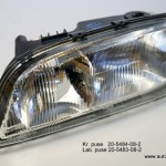 Priekšējais pamatlukturis Volvo C70, S70, V70 TYC