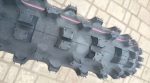Enduro motocikla priekšējā riepa