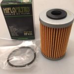 HF655 HIFLO eļļas filtrs motociklam
