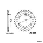 Krosa motocikla aizmugurējais zobrats JTR897.50. Cena 22,00 eur.