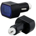 Voltmetrs 12V piepīpētājā Alburnus WF021.
