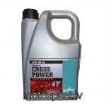 Motorex Cross Power 10W50 4T moto eļļa. Akcijas cena 55,00 Eur.