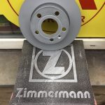 Bremžu diski Audi VW aizmugurējais tilts Zimmermann