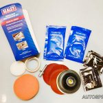 Auto lukturu atjaunošanas līdzeklis SEALEY SEA HRK01. Cena 25.00 eur