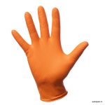 Nitrila cimdi XXL, oranži