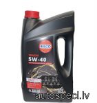 Motoreļļa 5W40 Belco Zenon 5L