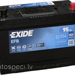 Akumulators Exide EFB 95Ah 800A 12V Start&Stop. Cena 149.00 Eur