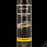 Pretrūsas apstrādes vasks Motip Waxcoating 00135, melns
