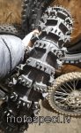 IZPĀRDOTS! Ziemas motokrosa riepa ar radzēm Metzeler 100/90-19 MC360 MID SOFT. Cena 280.00 eur