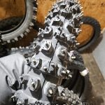 IZPĀRDOTS! Ziemas motokrosa riepa ar radzēm Mitas 80/100-21 (3.00-21) Sport Extreme 444 Winter Friction. Cena 280.00 eur
