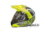 Moto ķivere WULFSPORT MOTO OPTIMA  dzeltena. Cena 120.00 eur