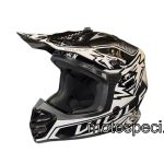 Moto ķivere bērnu Wulfsport AIR-X melna / balta. Cena 85.00 eur