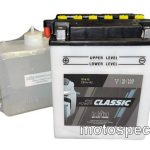 Akumulators moto 14AH 140A 12V YB14-A2 (IC CB14-A2) 135X91X167L