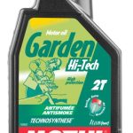 Pussintētiska “antismoke” eļļa augsti slogotiem dārza tehnikas 2-taktu motoriem MOTUL GARDEN 2T HT 1L